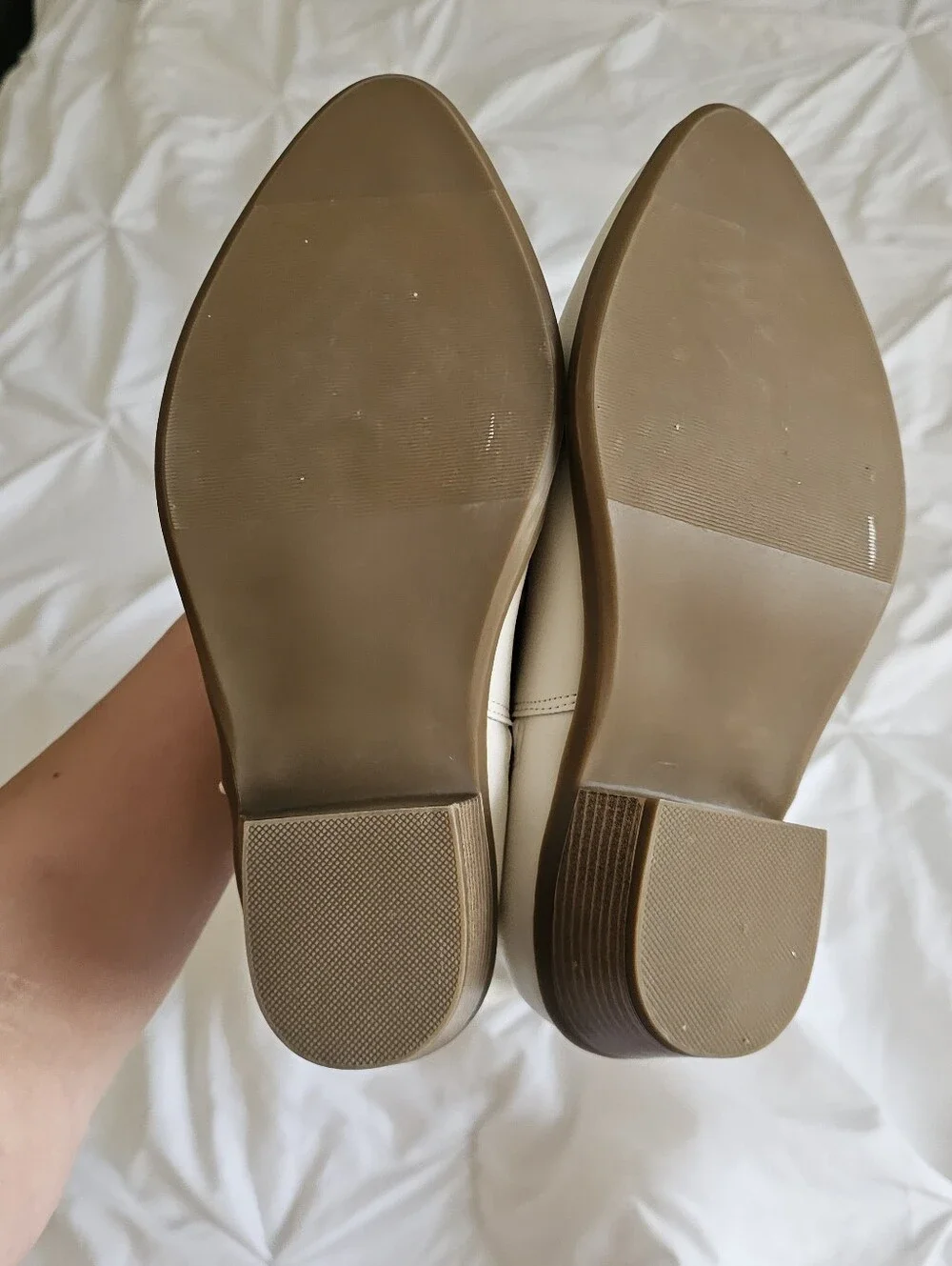 Torrid Cream Western Knee-High Cowboy Boots (NWT)
